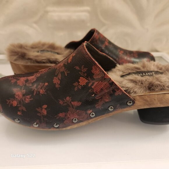 Jambu Leather "Monaco" Mules. Fur lined. NWOT. Size 6 - Picture 4 of 10